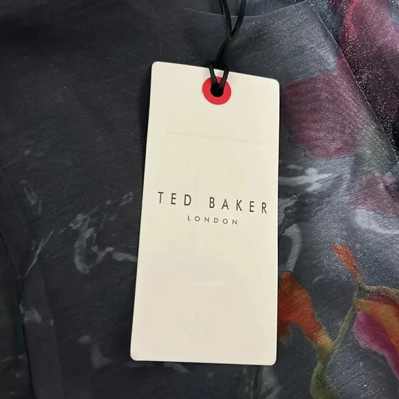 Ted Baker Ayymee Printed Puff Sleeve Blouse - Picture 12 of 15